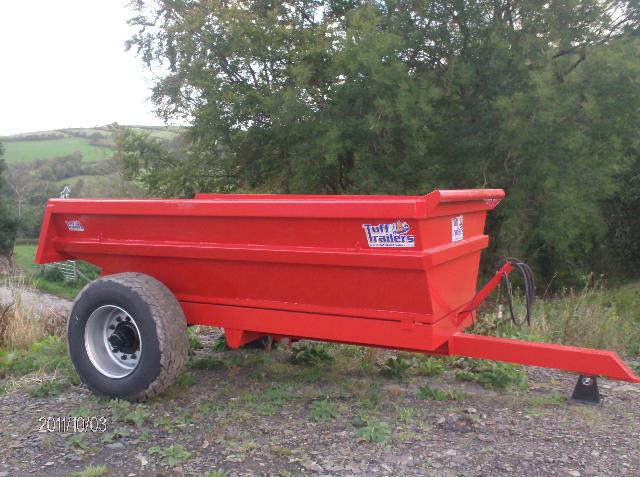 New Tuffmac 8 Tonne Dump Trailer Trailer at Ella Agri Tractor Sales Mid and West Wales